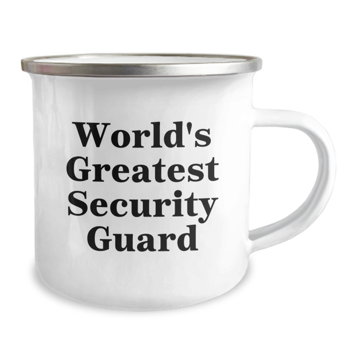 Funny World's Greatest Security Guard Camping Mug Gifts from Friends for Security Guard - Image 2