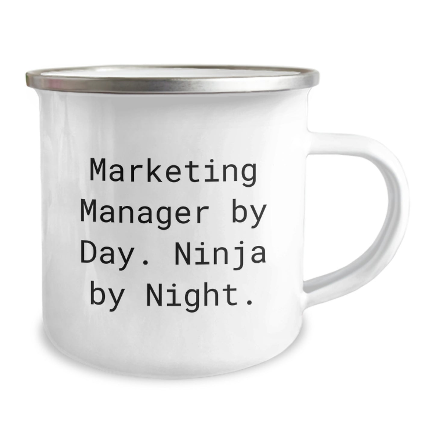 Marketing Manager Ninja Mug - Funny Gift for Colleagues, Coworkers, or Friends, Christmas Unique Presents - Image 2