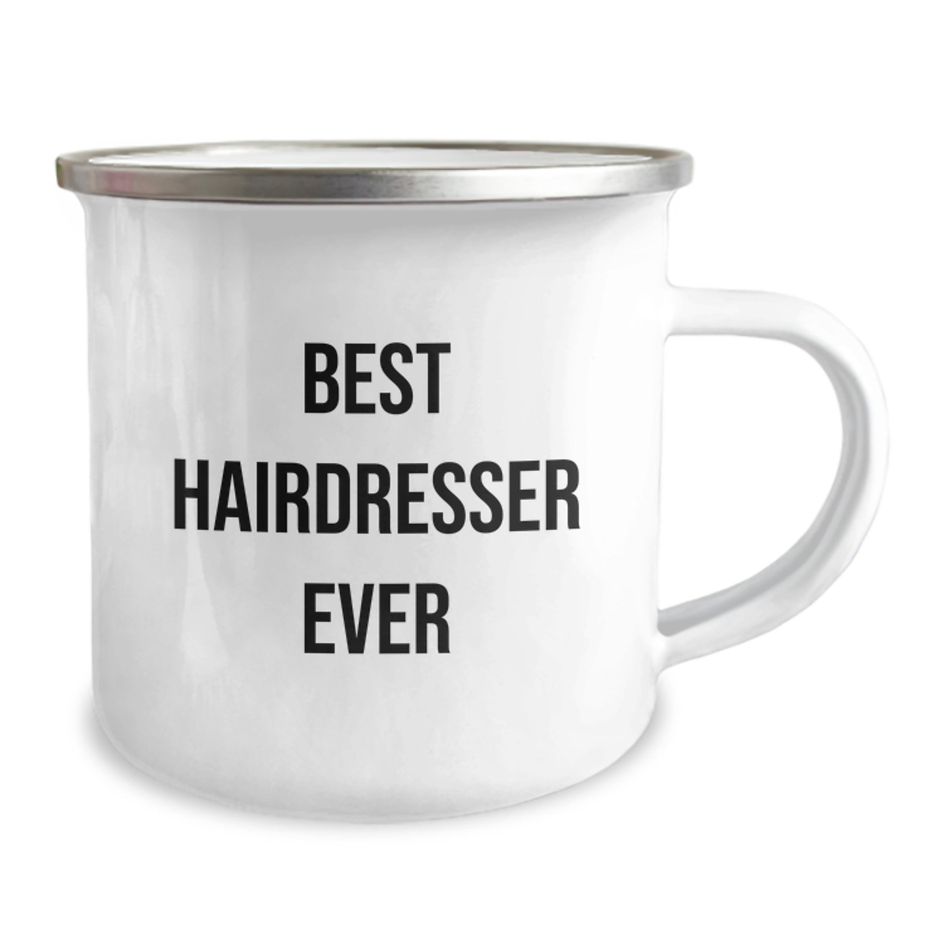 Funny Hairdresser Gifts from Men to Best Hairdresser Ever Camping Mug for Christmas Unique Gifts - Image 2