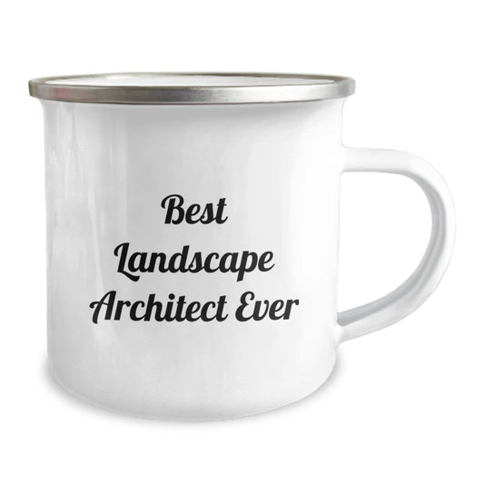 Funny Landscape Architect Gifts from Friends - Best Landscape Architect Ever Quote Camping Mug for Birthday - Image 2