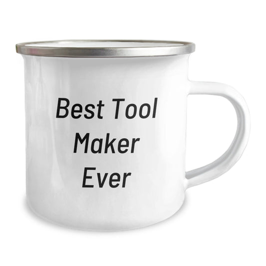 Funny Quote Tool Maker Gifts for Men - Best Tool Maker Ever Stainless Steel Camping Mug for Christmas Unique Gifts from Family to Tool Makers - Image 2