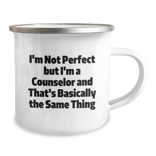Funny Counselor Gifts from Men to Women, Unique Christmas Memorable Presents for Counselor Friends and Family, Camping Mug with Inspirational Quote - Image 2