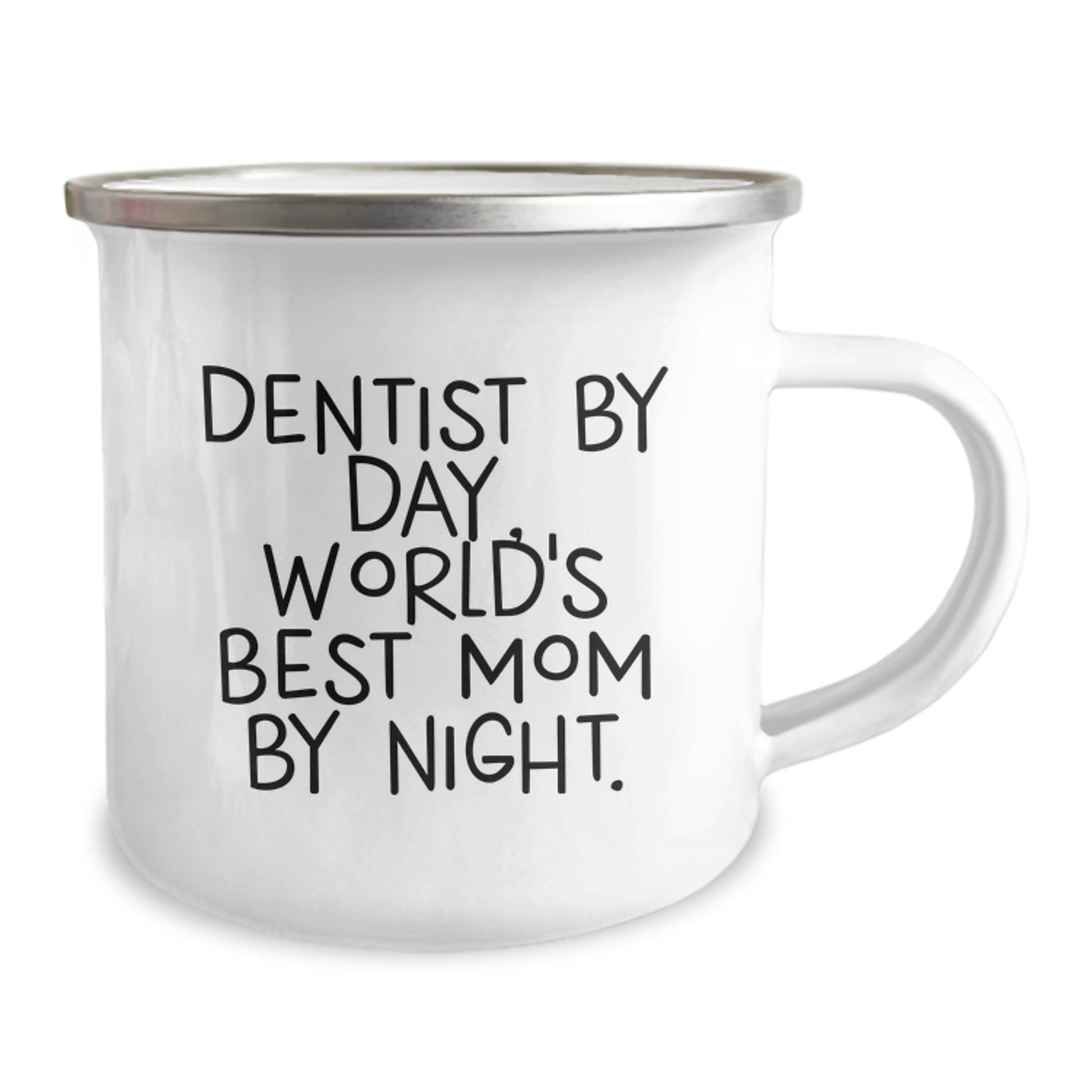 Funny Dentist Gifts for Birthday Unique Presents from Mom to Dentist Friends Camping Mug - Image 2