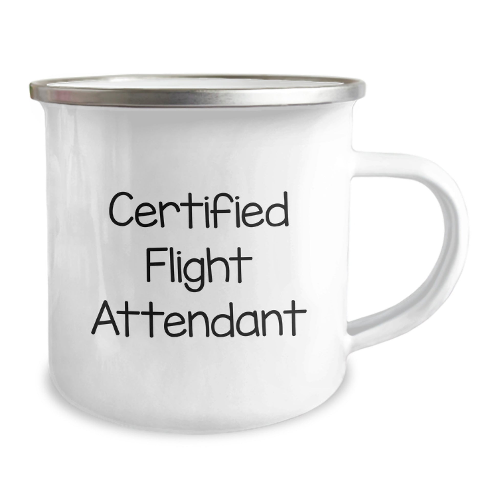 Funny Gifts from Friends for Flight Attendant - Unique Christmas Unique Gifts for Camping Mug - Image 2