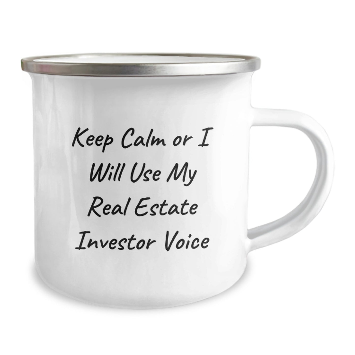 Camping Mug for Real Estate Investor Friends Funny Christmas Unique Gifts from Men to Real Estate Investor - Image 2