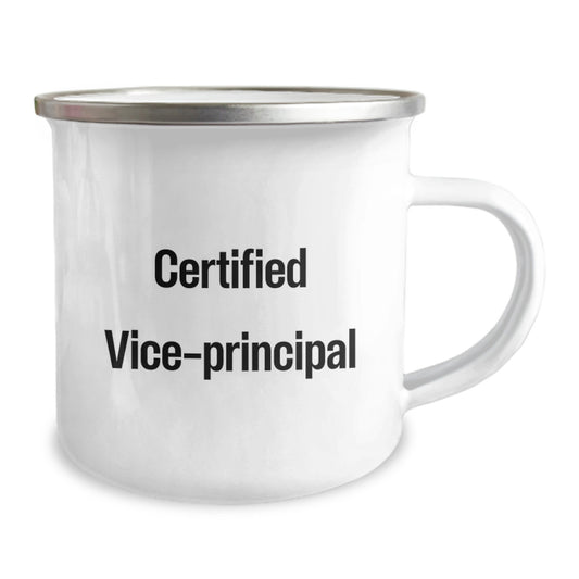 Funny Vice-principal Gifts for Men from Friends - Valentine's Unique Gifts, 'I'm not lazy I'm just on energy-saving mode' Vice-principal Camping Mug - Image 2