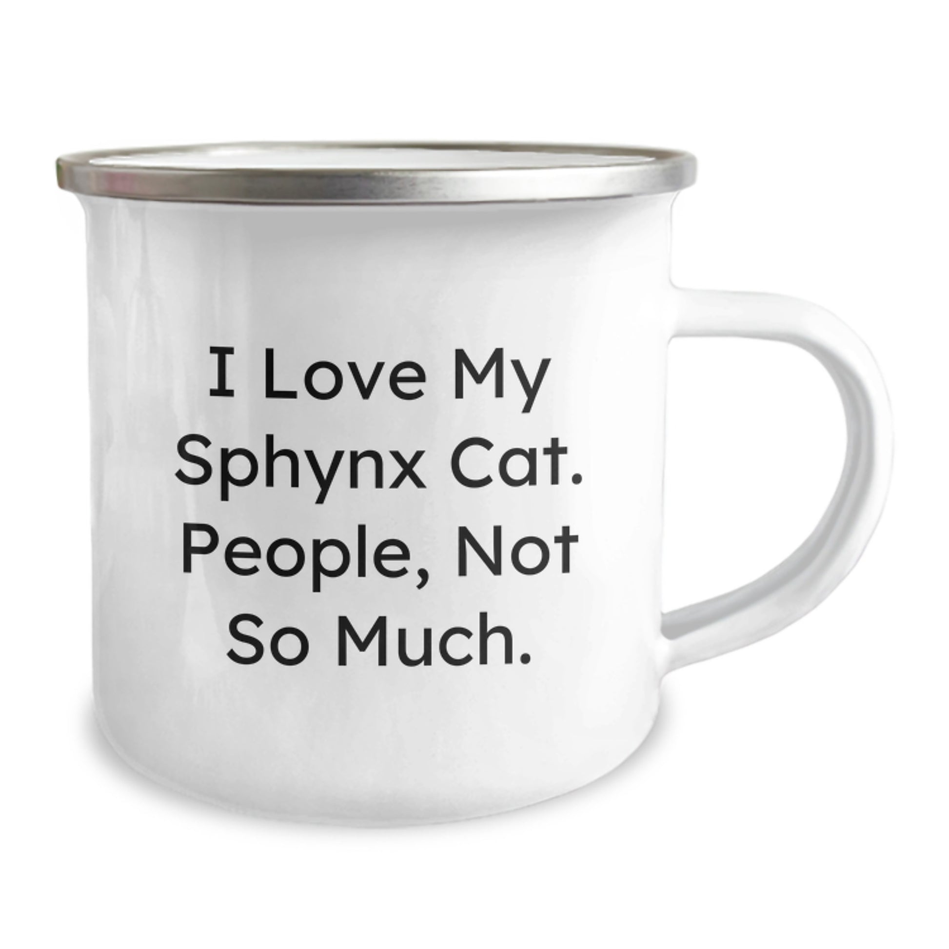 Sphynx Cat Lover Camping Mug Gifts from Family Friends Funny Quote Sphynx Cat Christmas Unique Ideas - Image 2
