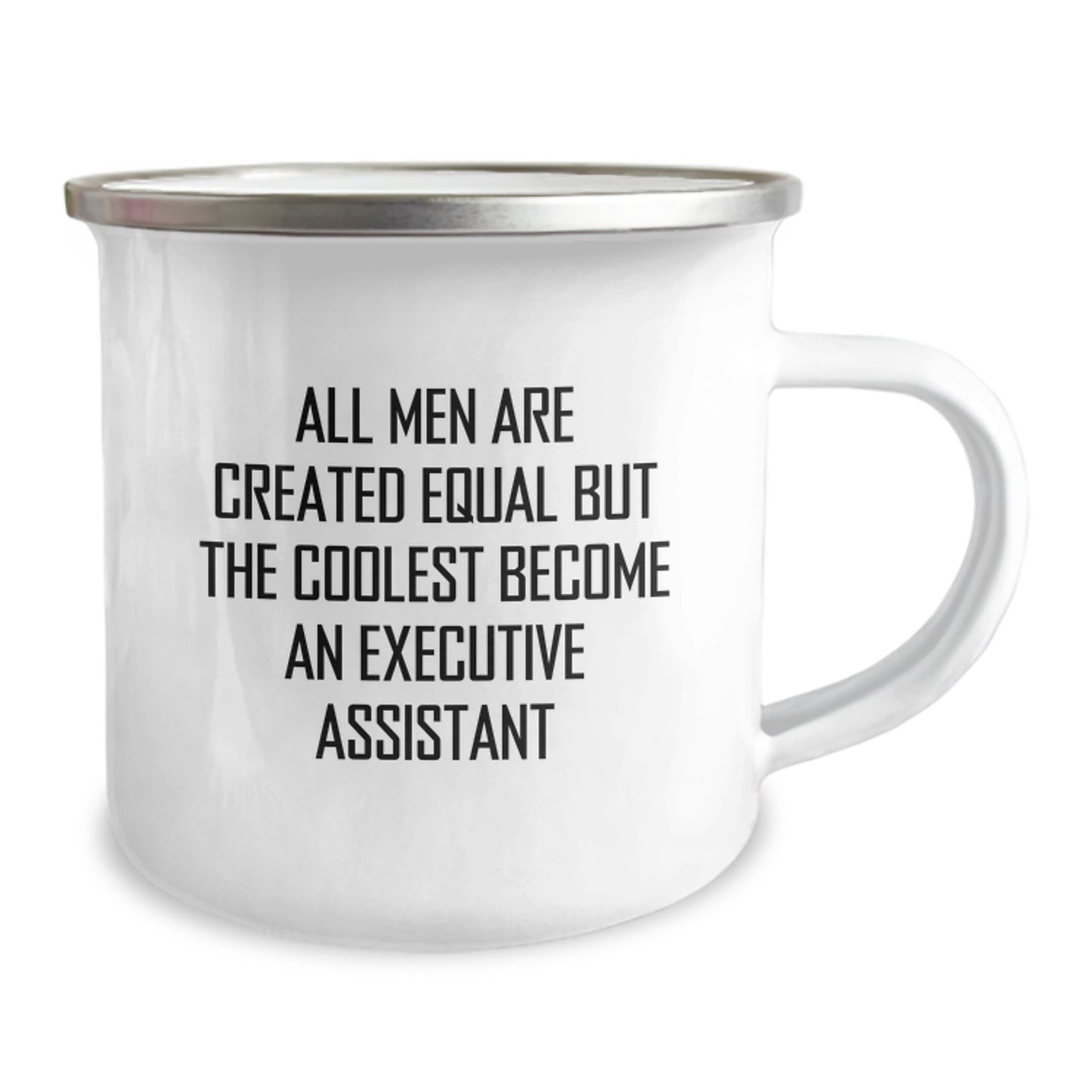 Funny Executive Assistant Gifts for Men - Unique Camping Mug from Friends, Perfect for Christmas Holidays - Image 2