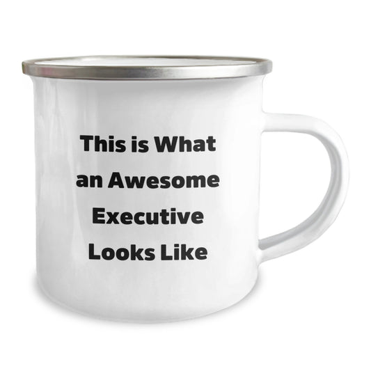 Funny Executive Gifts from Coworkers for Men Funny Camping Mugs This Is What An Awesome Executive Looks Like Birthday Unique Gifts - Image 2