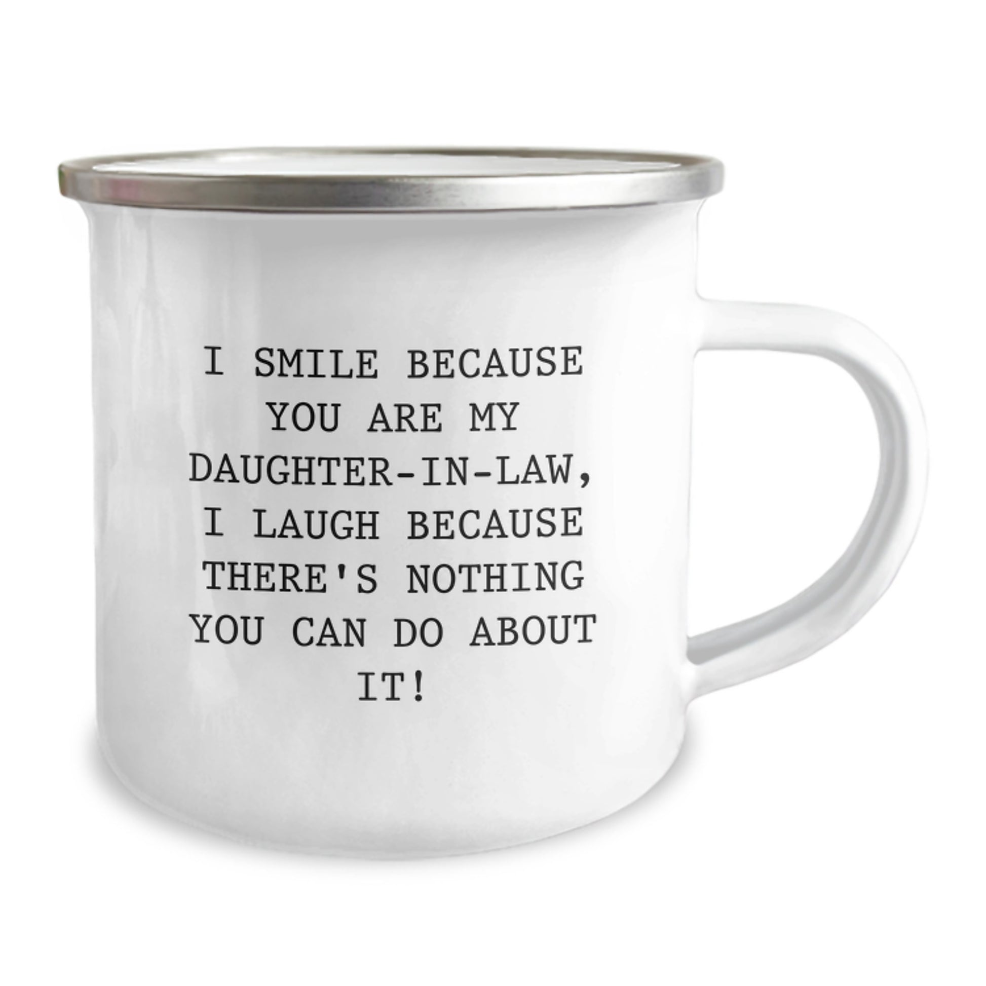 Funny Daughter-in-law Gifts from Men, Unique Camping Mug for Daughter-in-law, Graduation Unique Gifts - Image 2