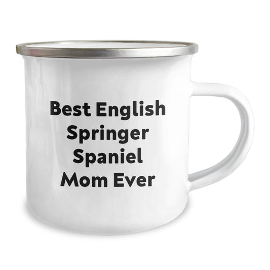 Funny English Springer Spaniel Dog Mom Camping Mug Gifts for Birthday, Gifts from Men to Friends, Inspirational and Unique Birthday Unique Gifts - Image 2