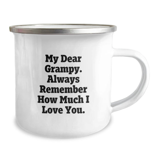 Grampy Love Camping Mug, Funny Quote, Gifts from Family for Grampy, Grampy Unique Gifts, Christmas Thoughtful Gifts for Men - Image 2