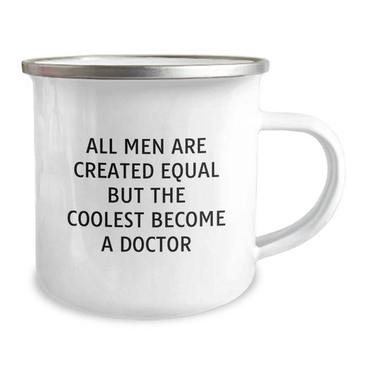 Doctor Keepsake Camping Mug for Him Birthday Gift – Premium Bold Quote - Image 2