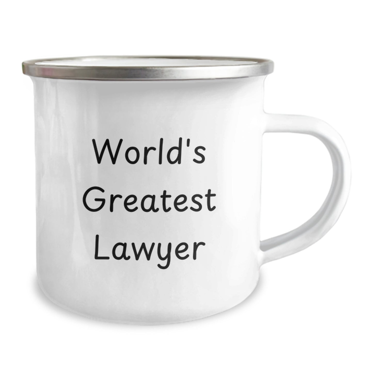 Funny Lawyer Gifts from Men, World's Greatest Lawyer Funny Camping Mug, Unique Valentine's Unique Gifts - Image 2