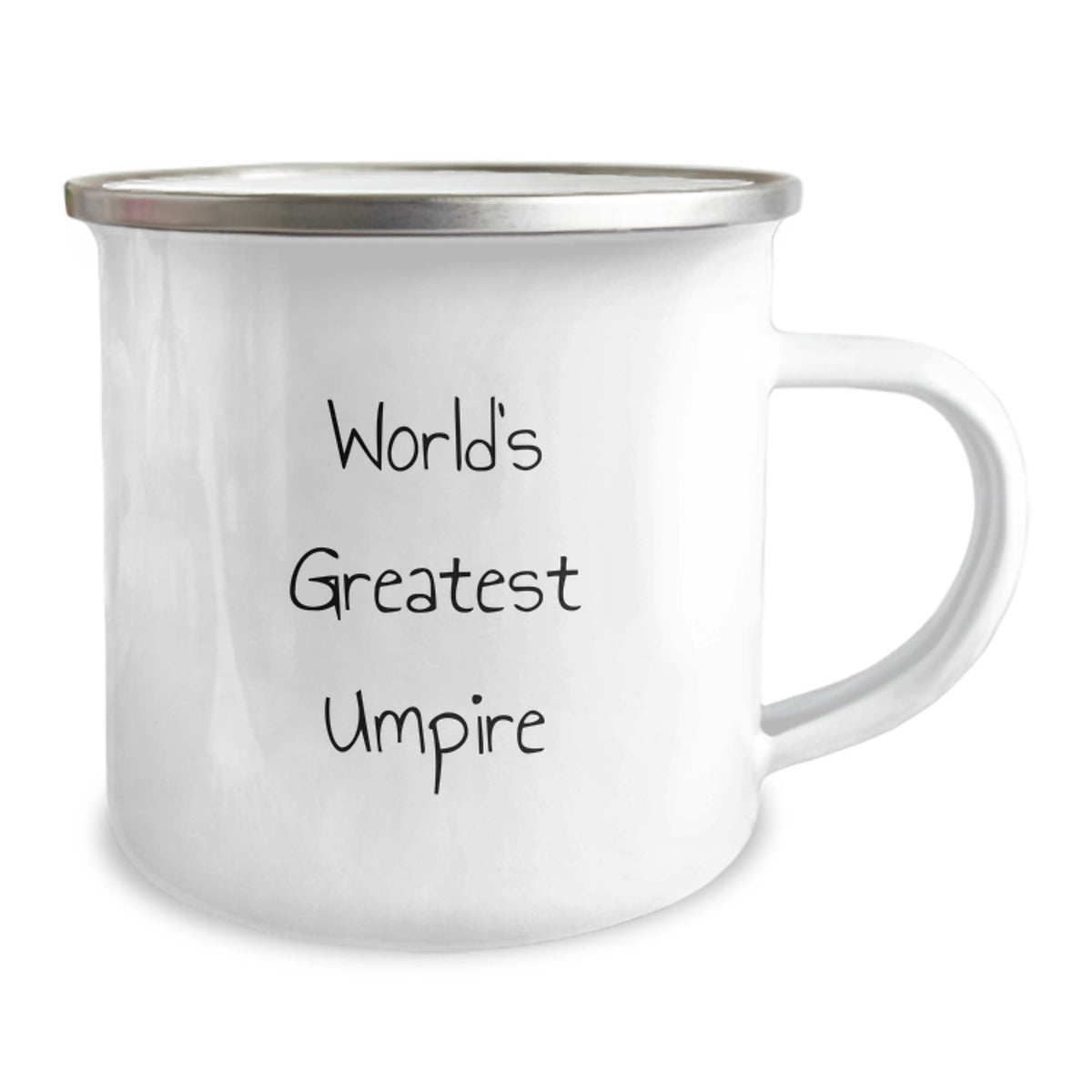 Funny Umpire Gifts for Him from Family, World's Greatest Umpire Funny Quote on Camping Mug for Men - Image 2