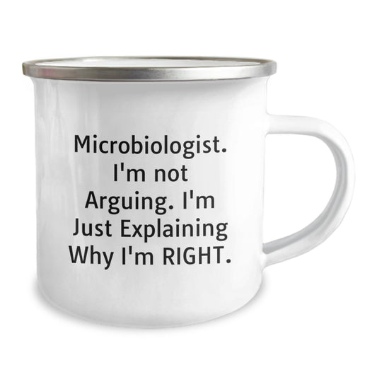 Sassy Microbiologist Camping Mug Novelty Birthday Gift for Friends - Image 2