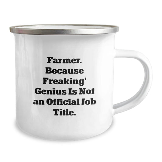 Funny Farmer Gifts from Friends and Family - Camping Mug, Unique Christmas Unique Gifts for Men and Women, Farmer Lover Mug - Image 2