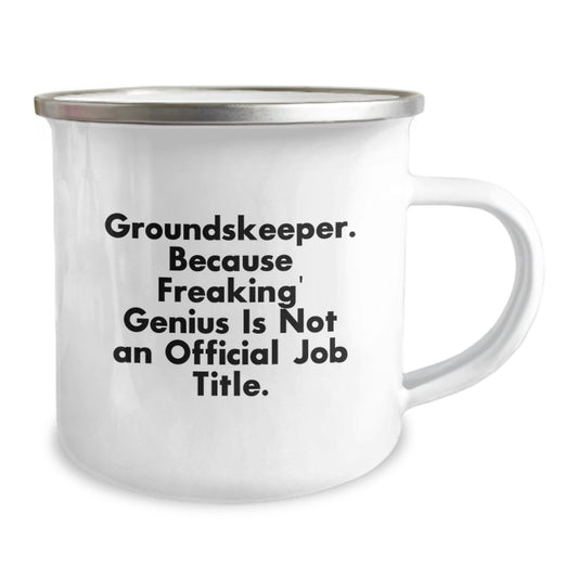 Funny groundskeeper Gifts from Men for Valentine's Unique Camping Mug - Image 2