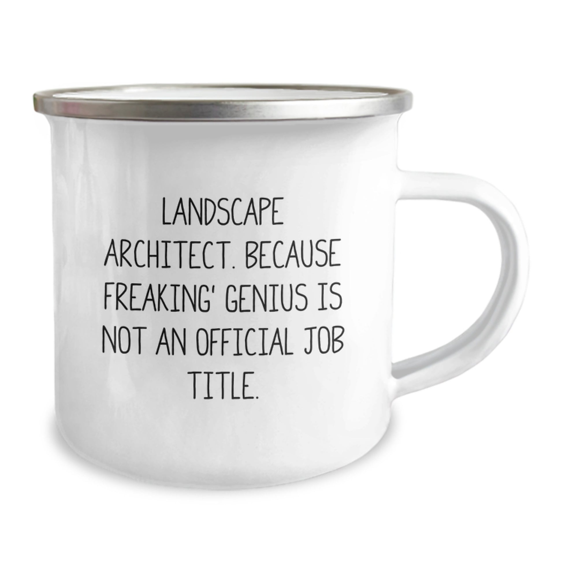 Funny Landscape Architect Gifts for Men from Women - Valentine's Unique Camping Mugs with Landscape Architect Quote - 12 oz Stainless Steel Mug - Funny Gift for Landscape Architect Friends and Family - Image 2