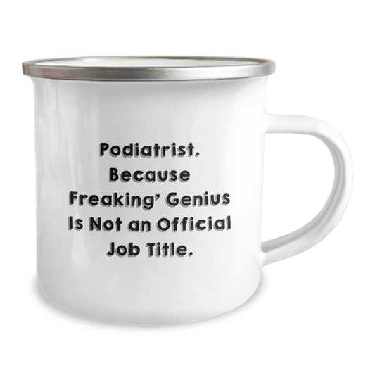 Funny Podiatrist Gifts from Friends Unique Camping Mugs for Christmas - Image 2