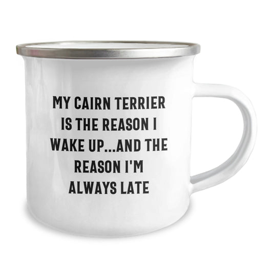 Cute Cairn Terrier Dog Gifts from Friends for Men Birthday Unique Gifts - Funny Cairn Terrier Dog Lover Coffee Mug, Cairn Terrier Dog Camping Mug, Cairn Terrier Dog Quote - Image 2