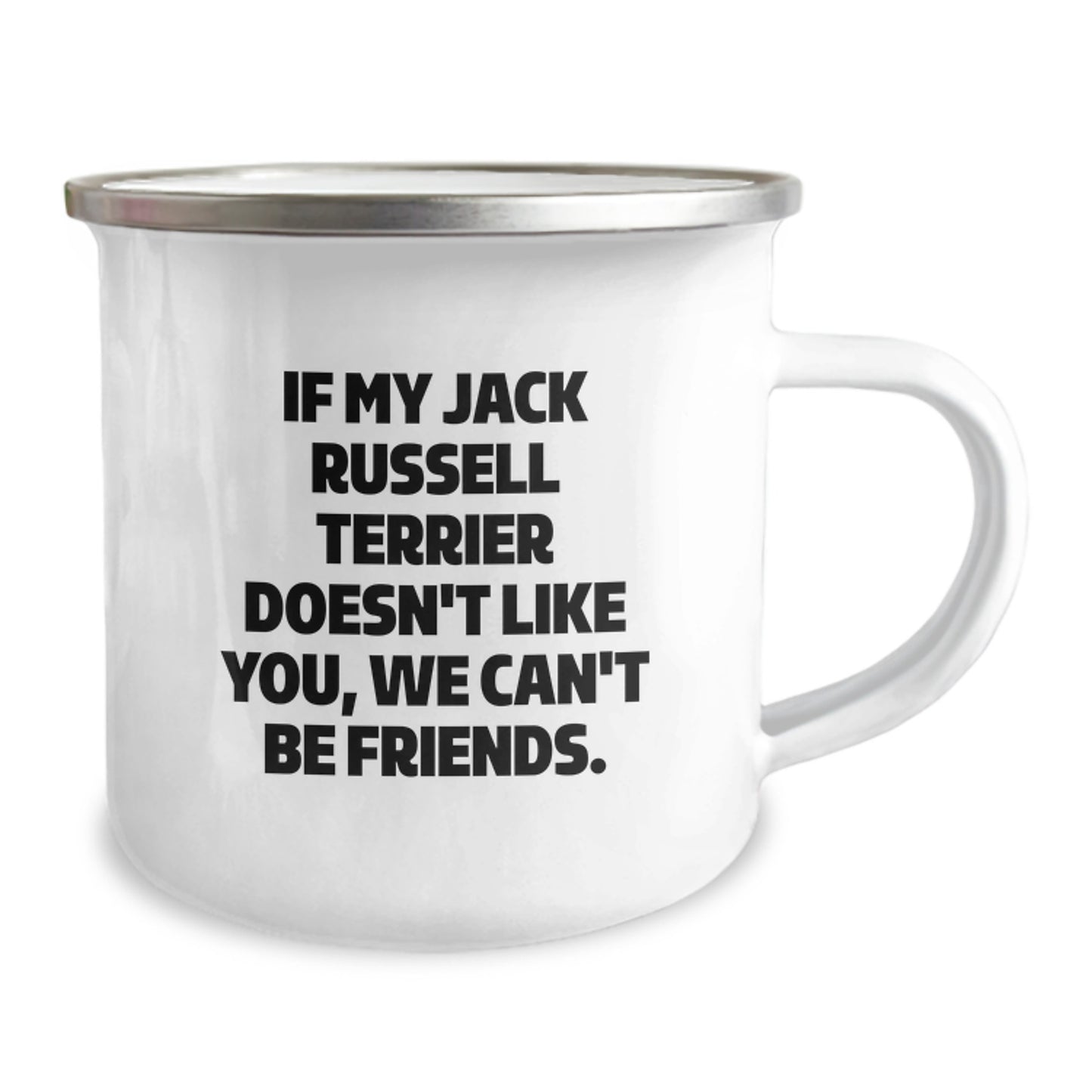 Funny Jack Russell Terrier Dog Camping Mug Gifts from Friends for Birthday Unique Ideas - Image 2