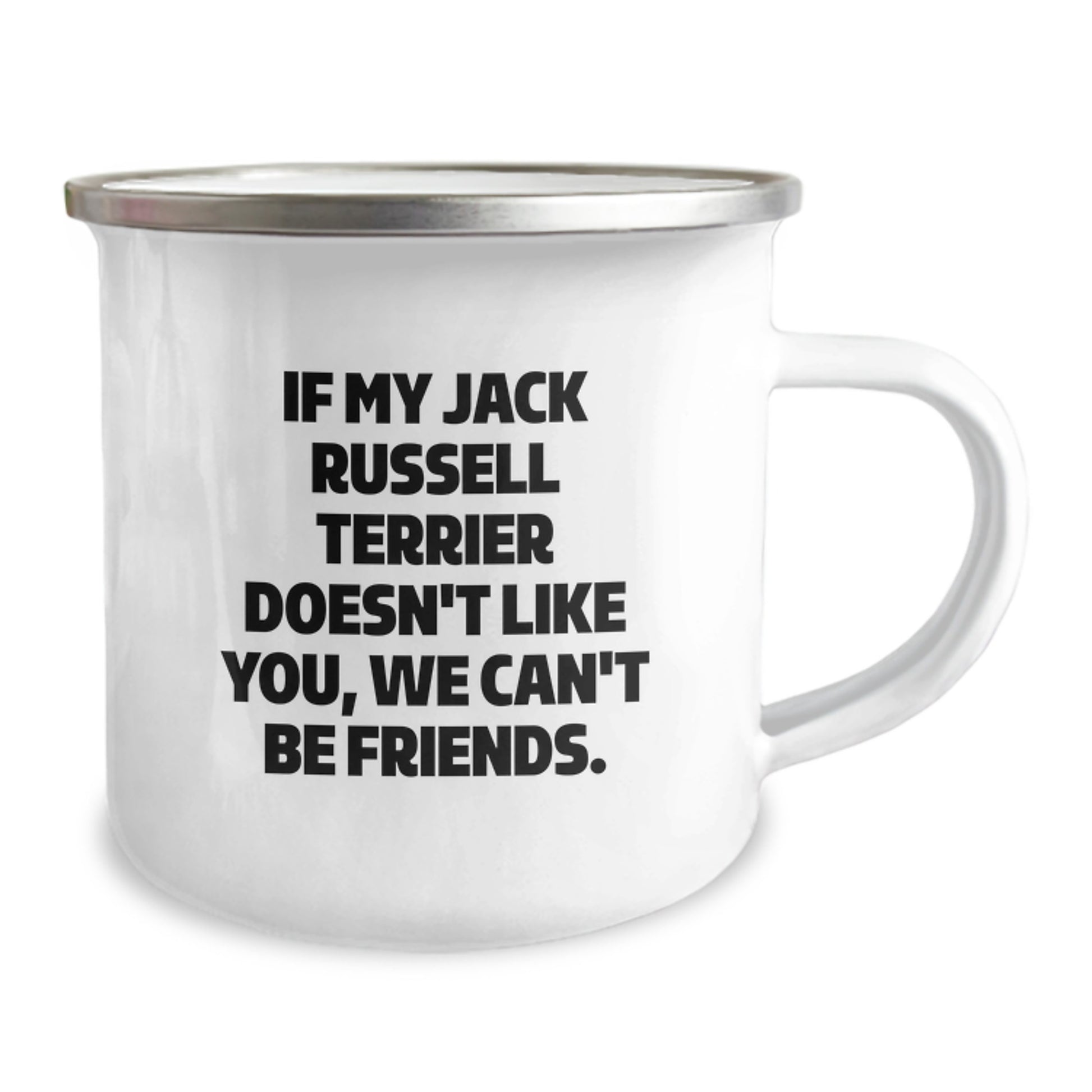 Funny Jack Russell Terrier Dog Camping Mug Gifts from Friends for Birthday Unique Ideas - Image 2