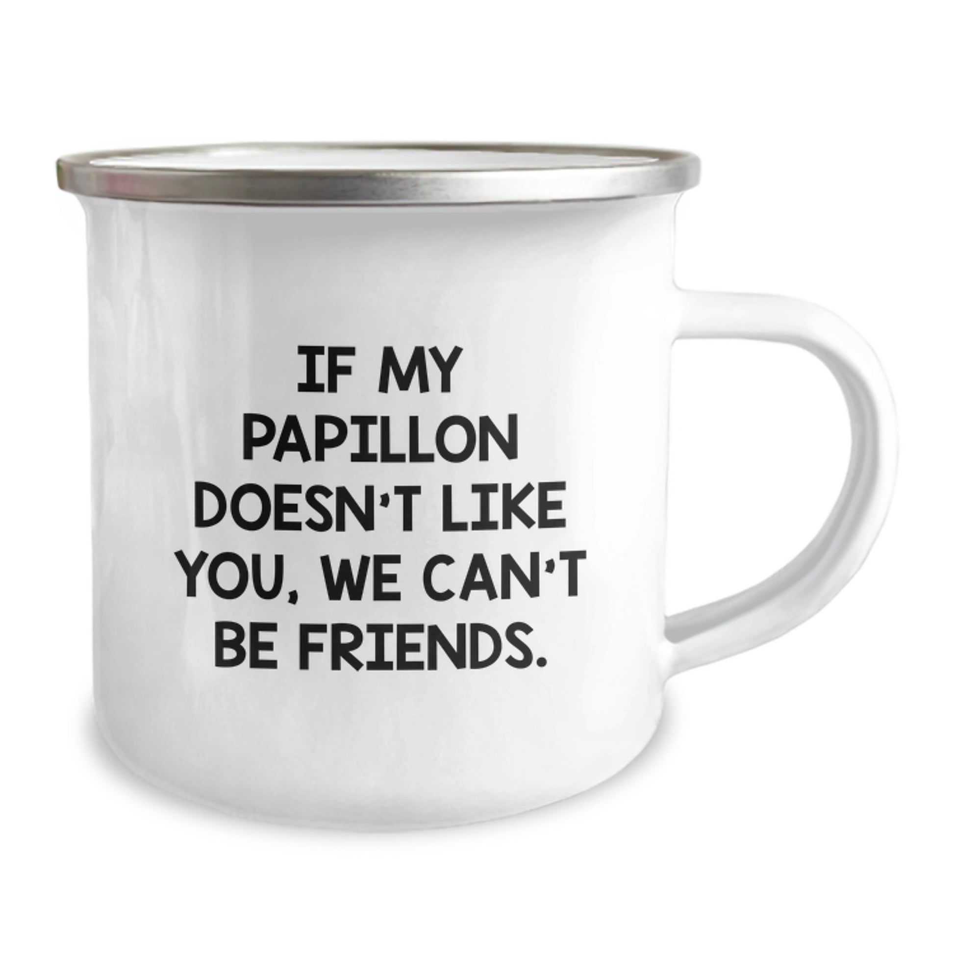 Funny Papillon Dog Mom Gifts from Friends - Camping Mug, Birthday Unique Gifts for Papillon Dog Lovers - Image 2