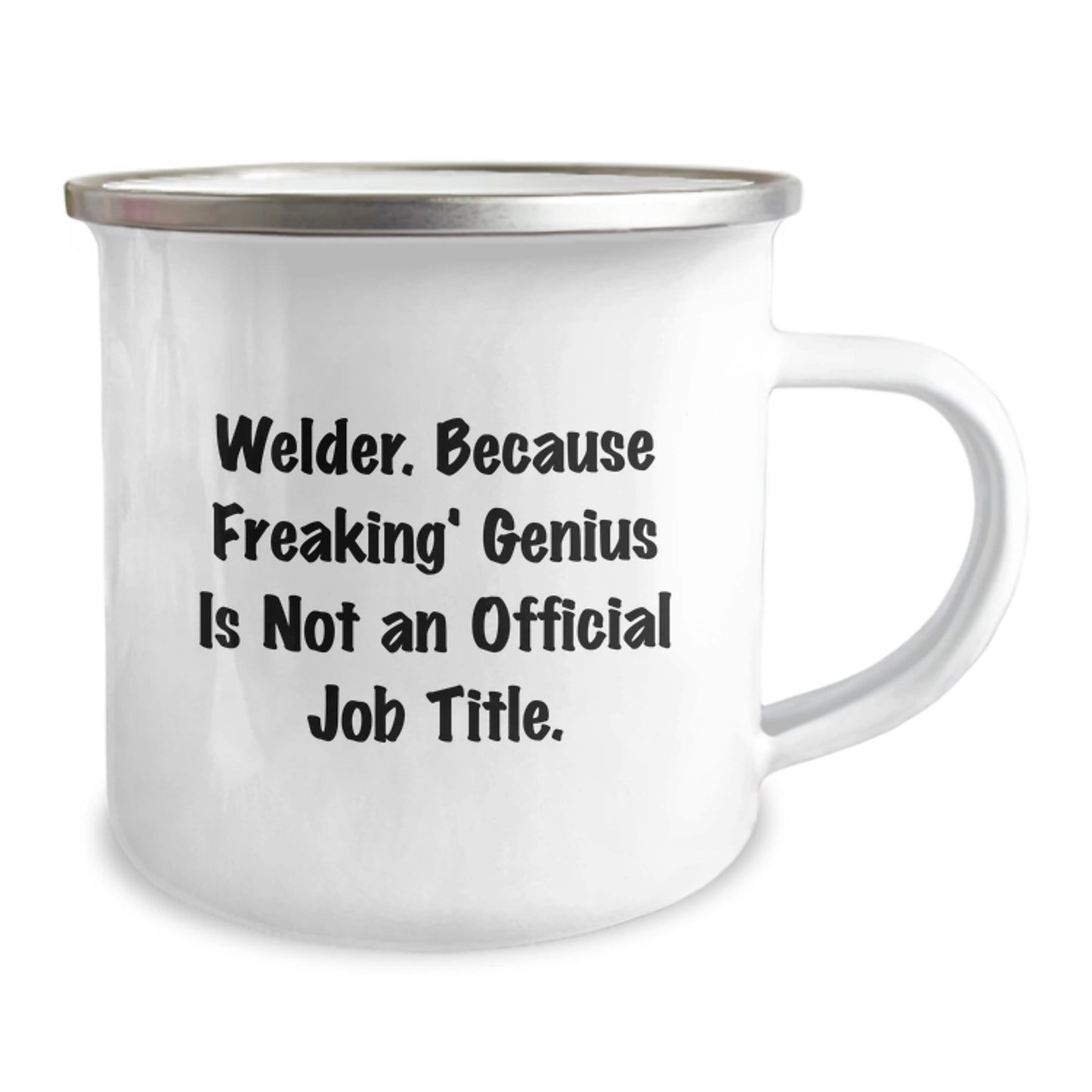 Funny Welder Gifts from Men for Welder Friends, Unique Camping Mug for Graduation, Inspirational Quote - Image 2