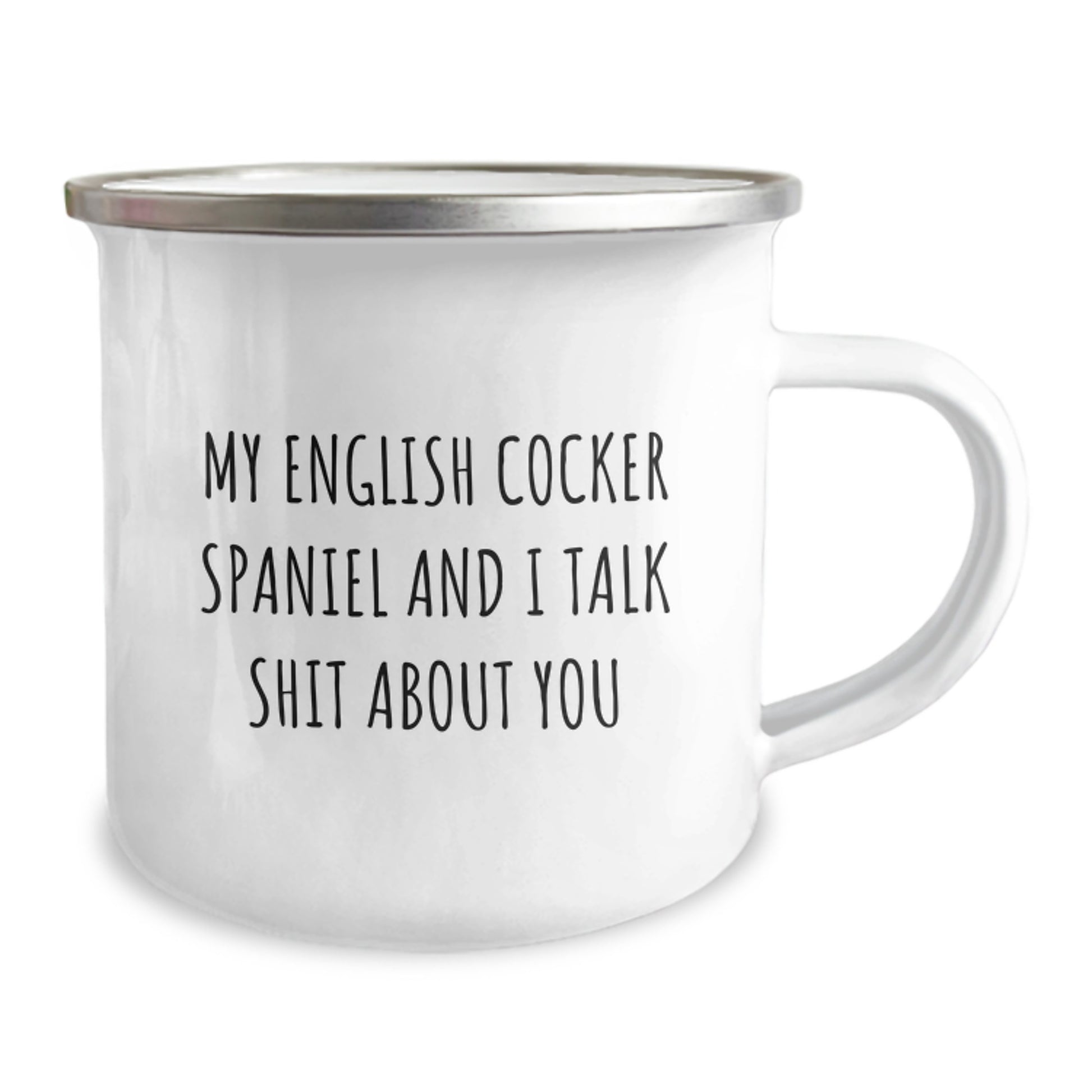 English Cocker Spaniel Keepsake Camping Mug Birthday Gift for Him - Image 2