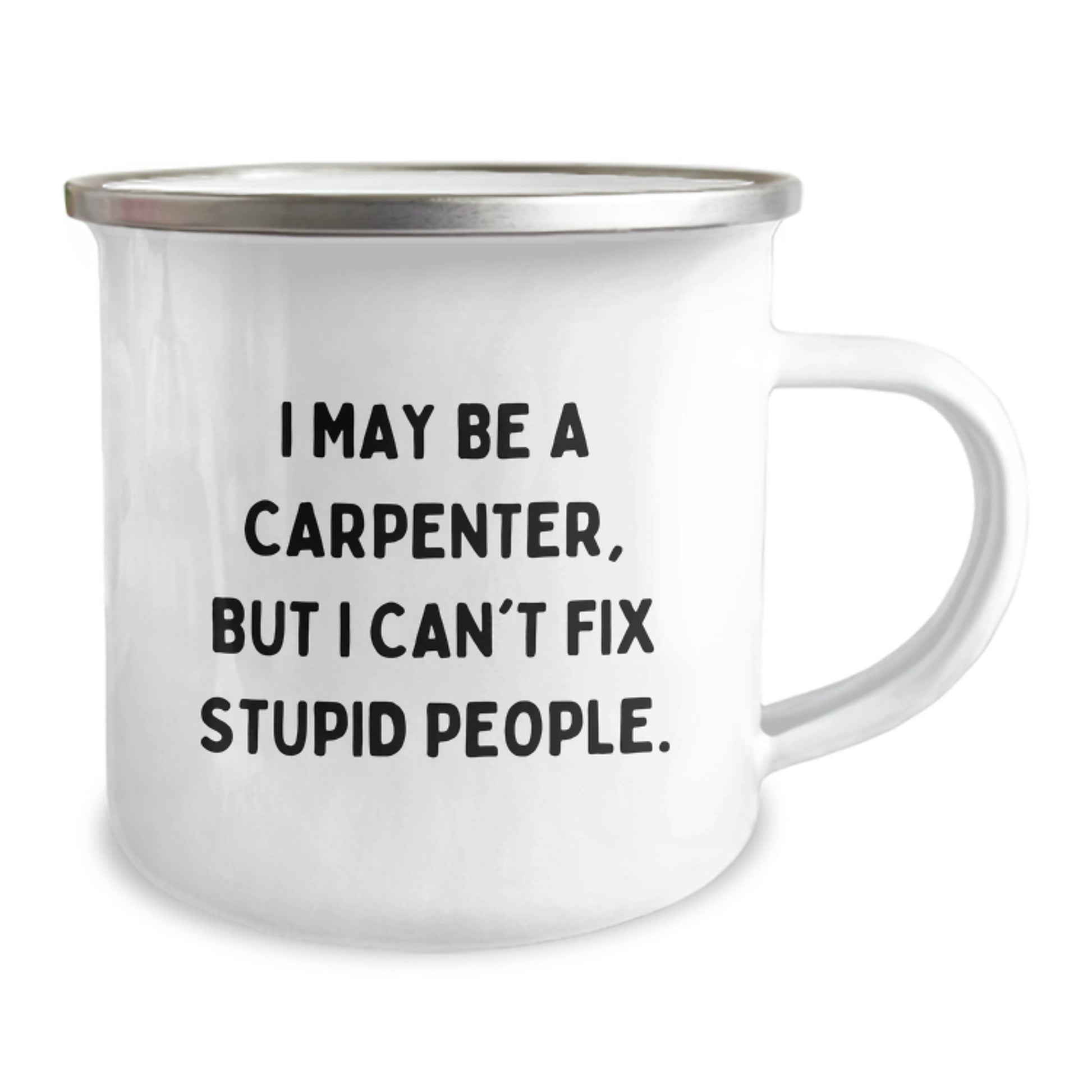Carpenter Keepsake Camping Mug for Him Surprise Birthday Gift - Image 2