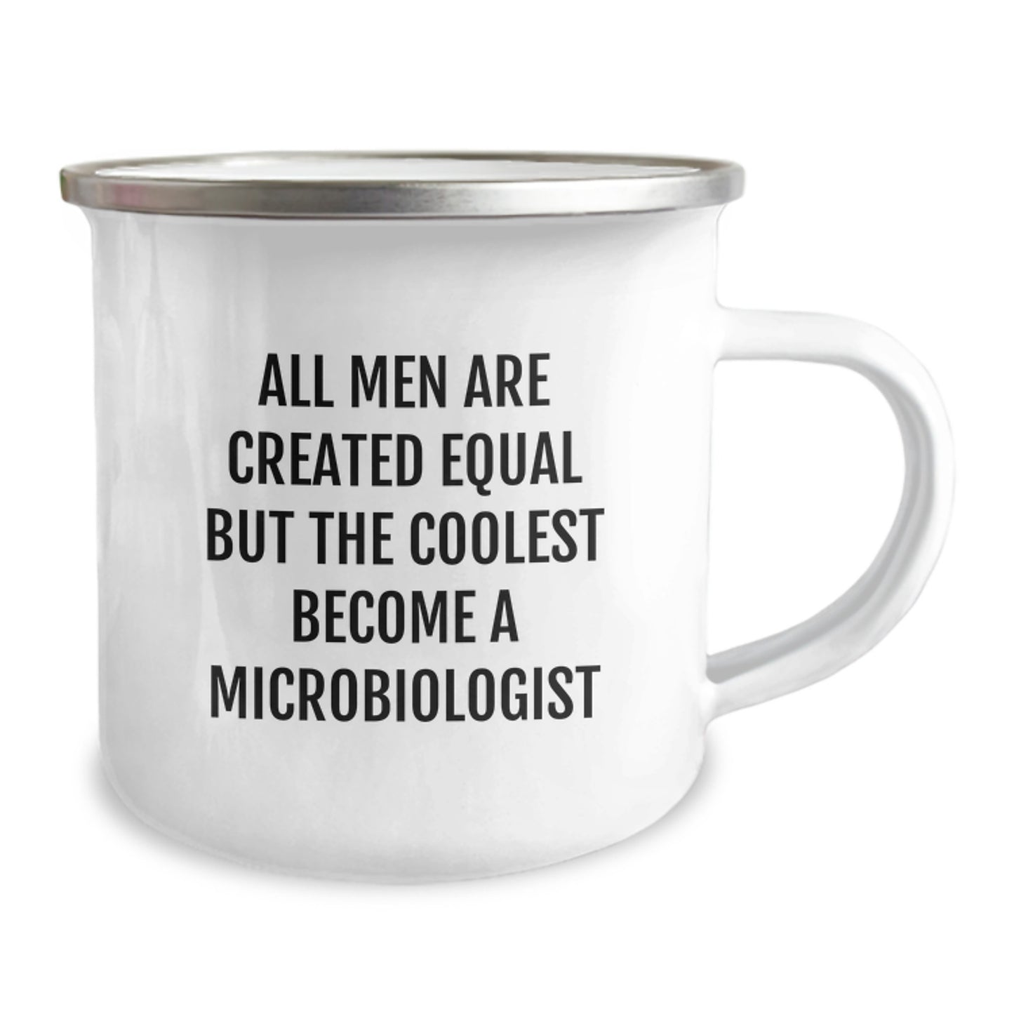 Funny Microbiologist Gifts for Men, Unique Birthday Unique Gifts from Friends for Microbiologist Enthusiasts, Camping Mug with Inspirational Quote - Image 2