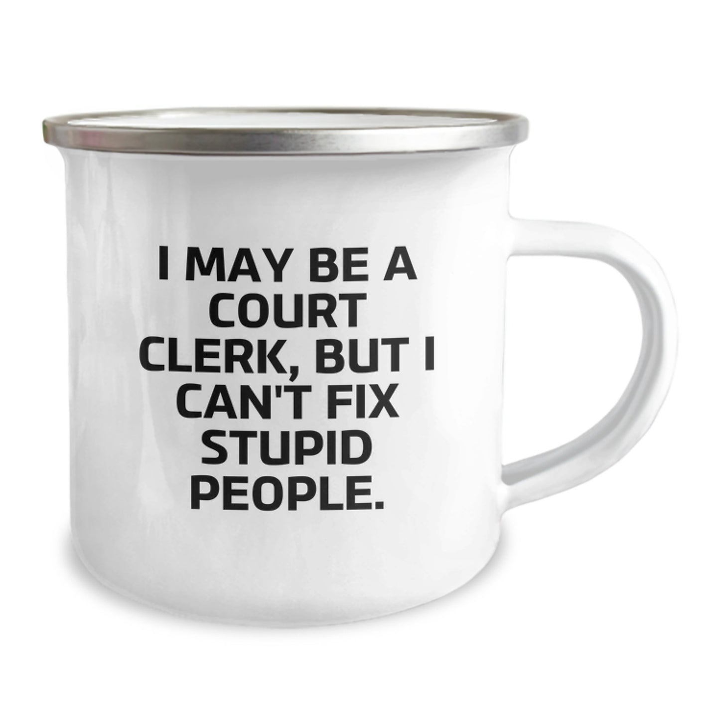 Court Clerk Keepsake Camping Mug Birthday Gift for Him Surprise Limited - Image 2