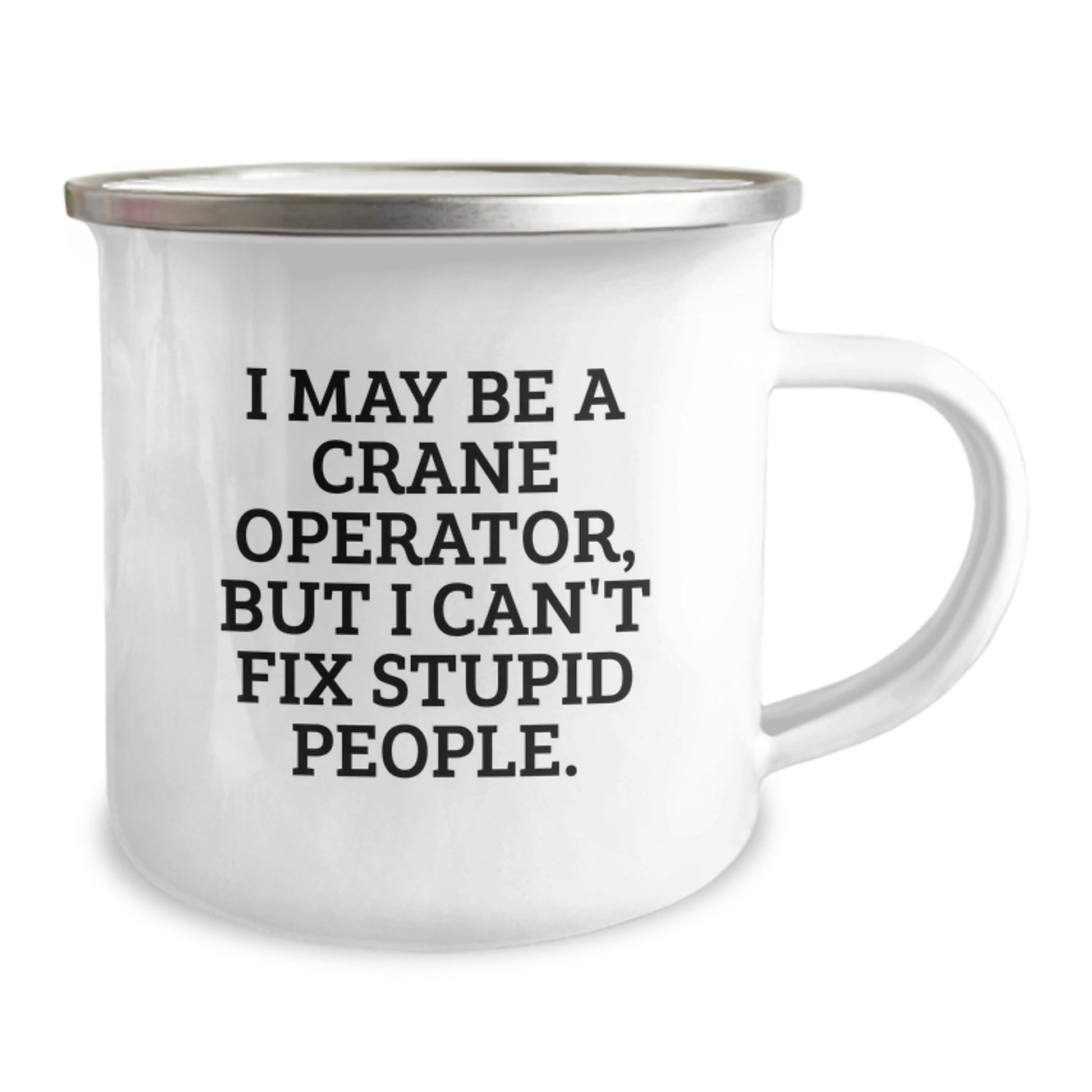 Crane Operator Keepsake Camping Mug for Him Birthday Special Gift - Image 2