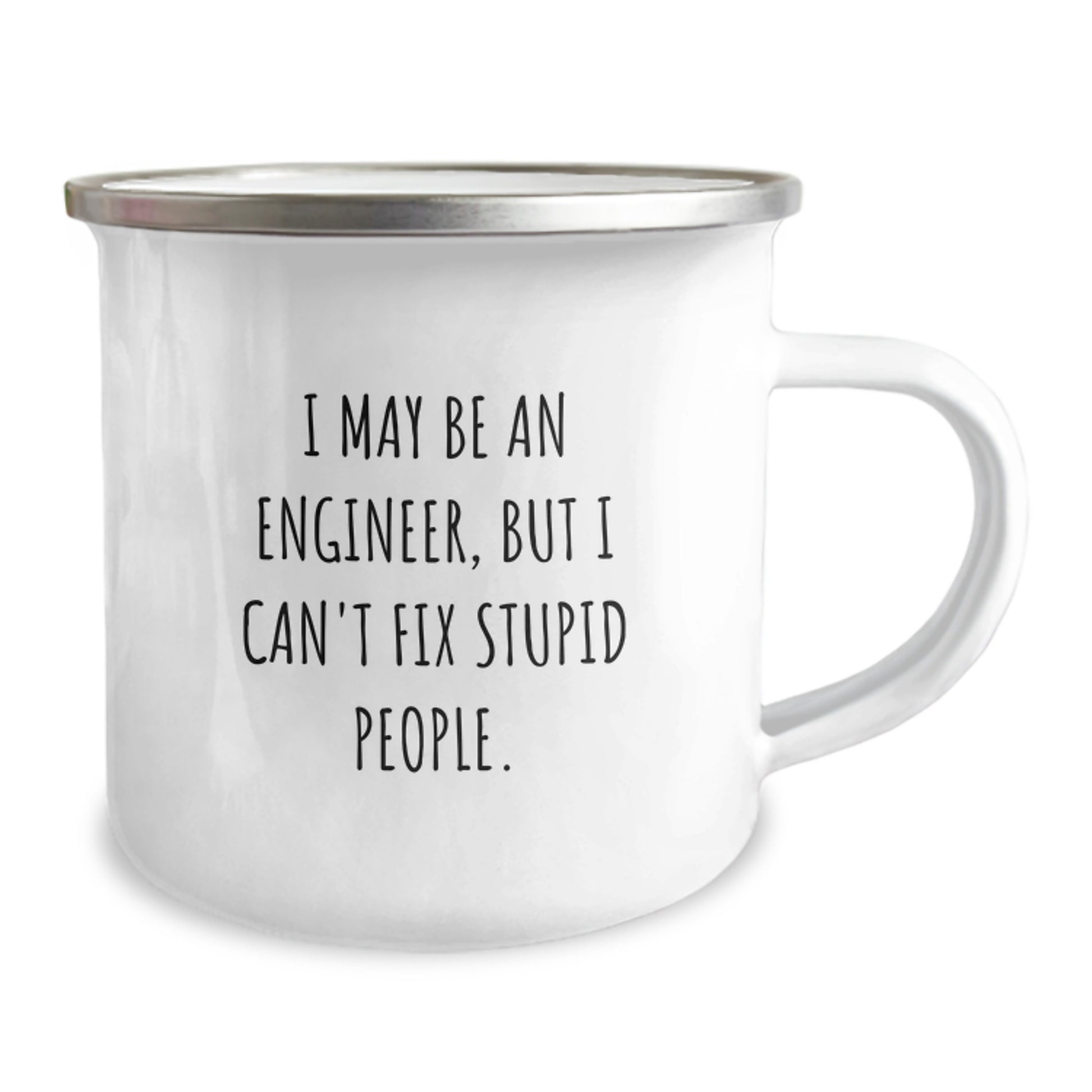 Engineer Keepsake Camping Mug for Him Birthday Gift with Quote - Image 2