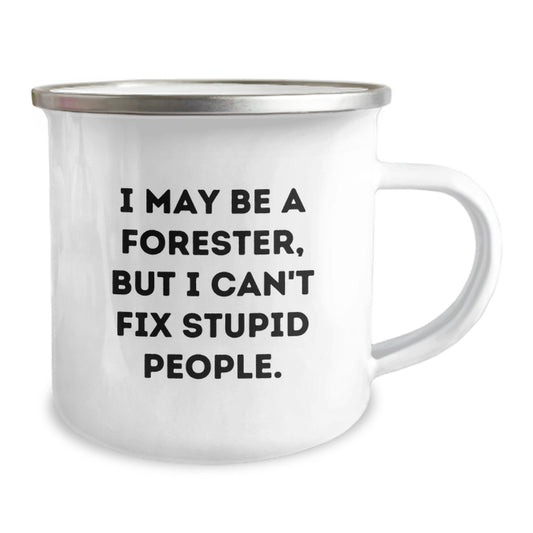 Funny Forester Gifts, Camping Mug for Forester, Birthday Unique Gifts from Family to Forester - Image 2