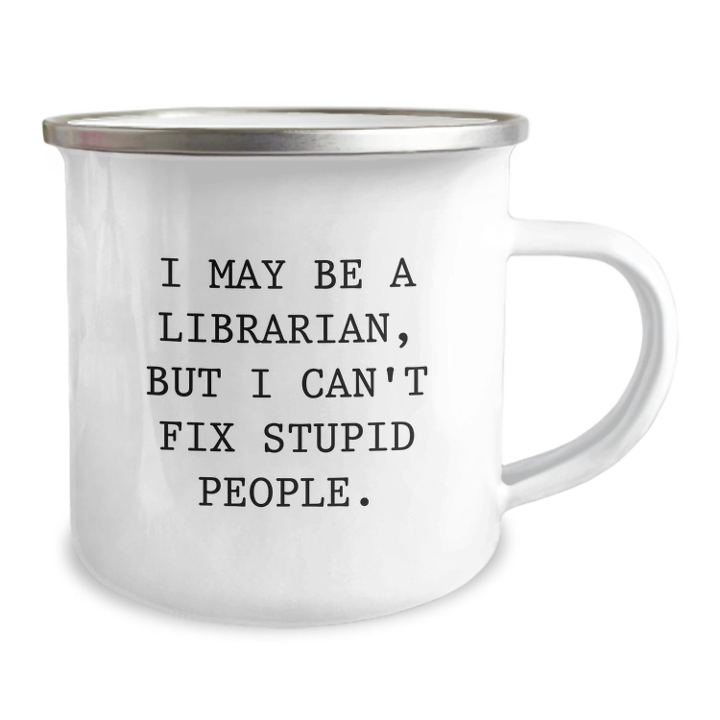 For Him Keepsake Camping Mug Birthday Gift - Librarian Humor - Image 2