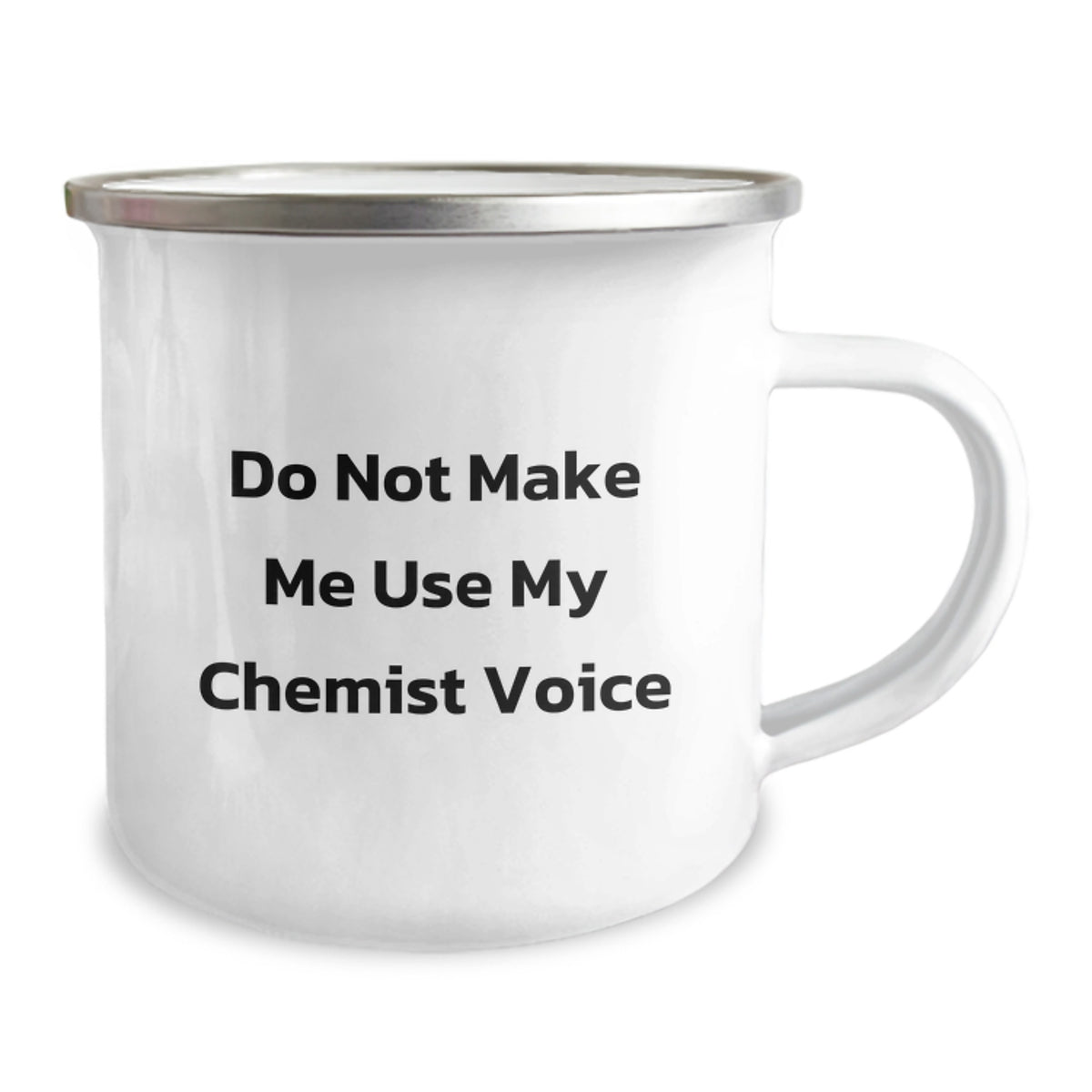 Funny Chemist Gifts, Camping Mug for Men, Valentine's Unique Gifts from Friends, Do Not Make Me Use My Chemist Voice - Image 2