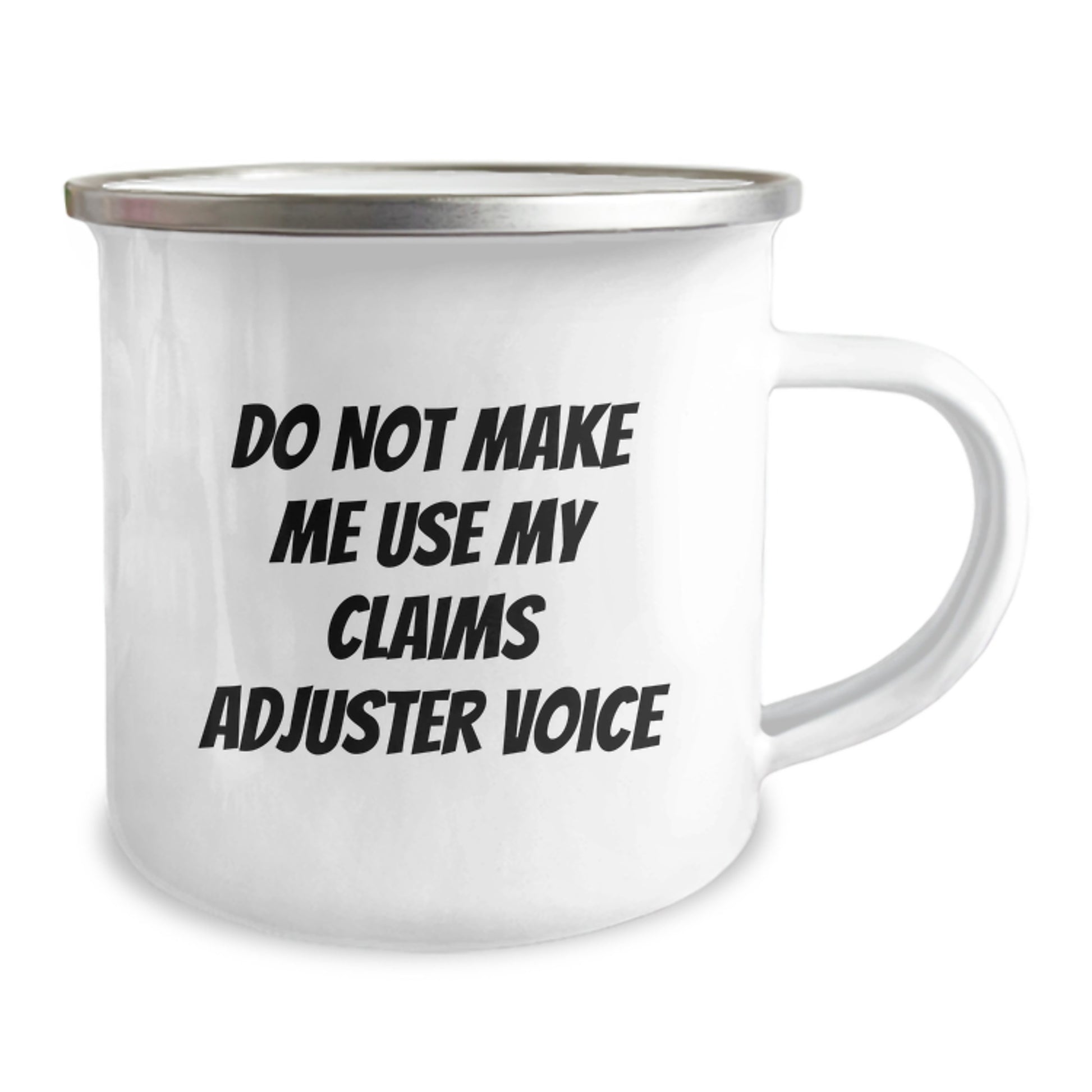Gifts from Claims Adjuster Enthusiasts, Funny Claims Adjuster Mug for Graduation Unique Gifts, Funny Camping Mug for Claims Adjuster Friends - Image 2