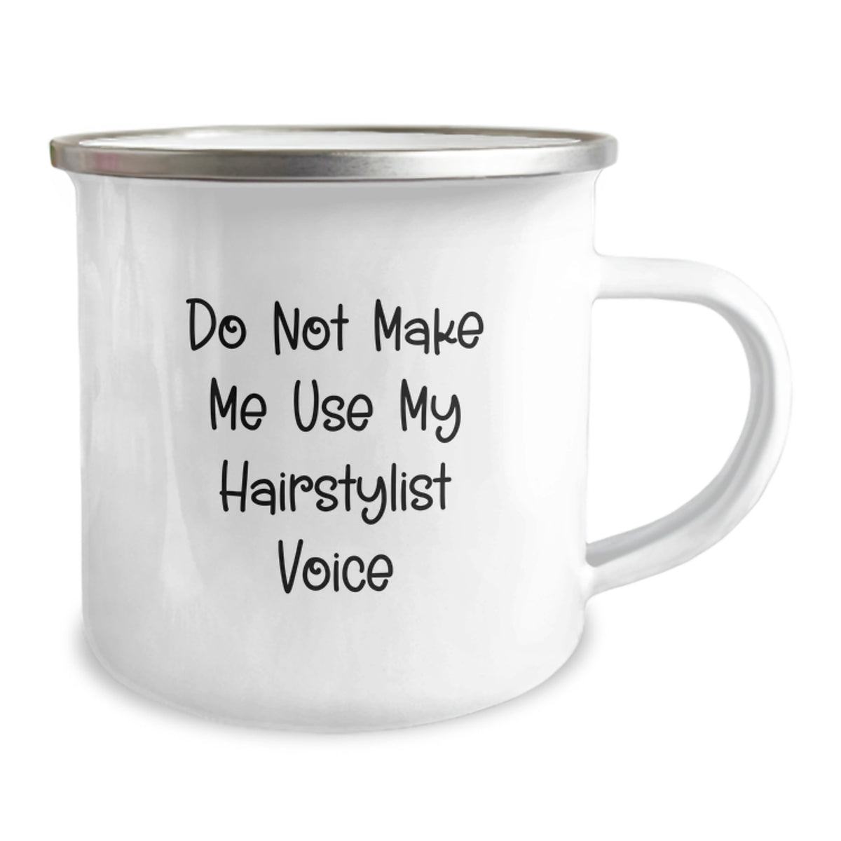 Hairstylist Gift for Him - Do Not Make Me Voice Camping Mug Keepsake - Image 2