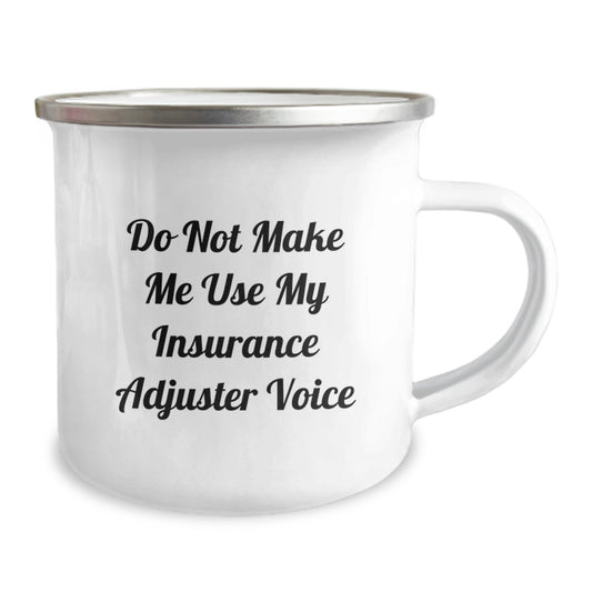 Insurance Adjuster Keepsake Camping Mug for Him Graduation Gift - Image 2