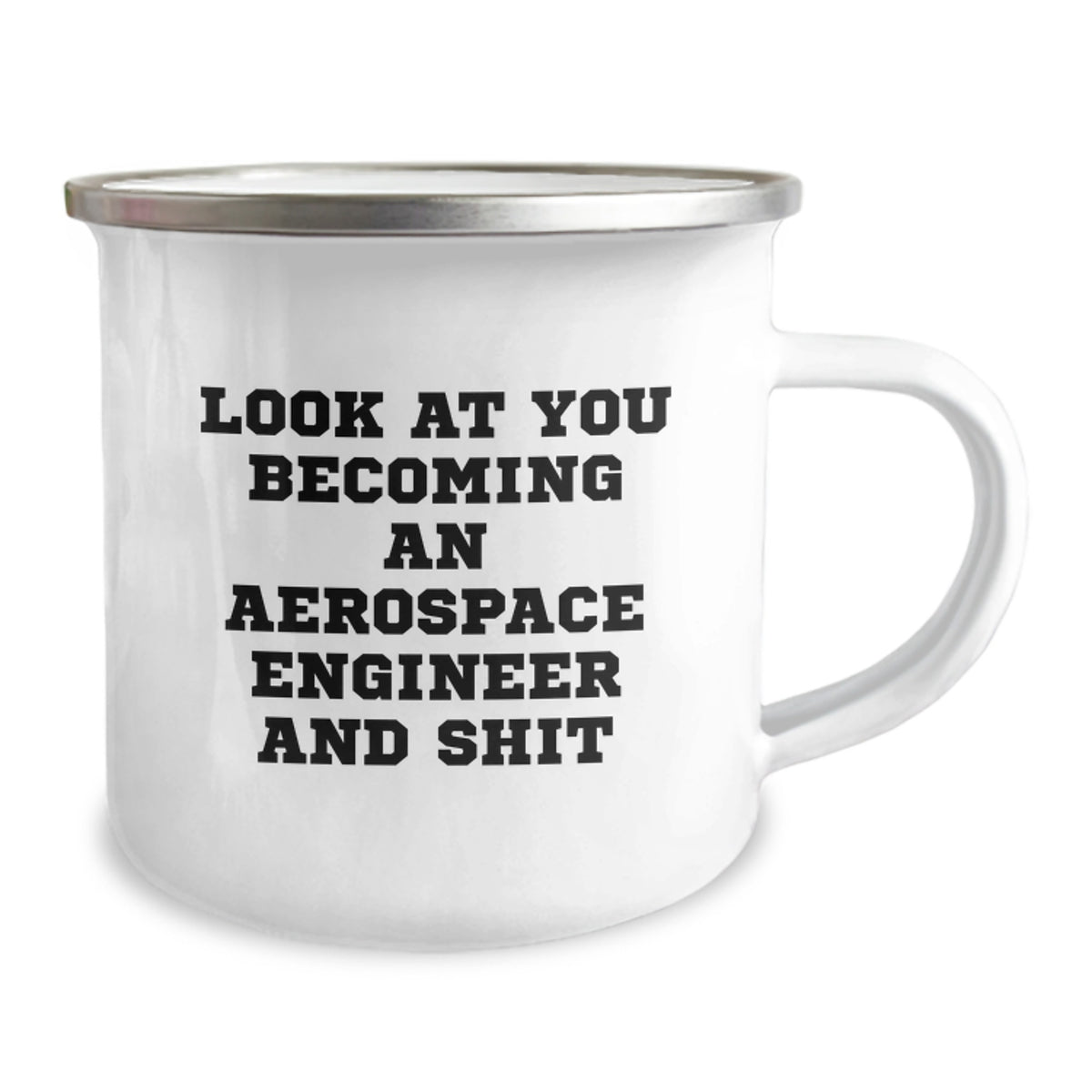 Aerospace Engineer Gift for Him - Funny Keepsake Camping Mug - Image 2