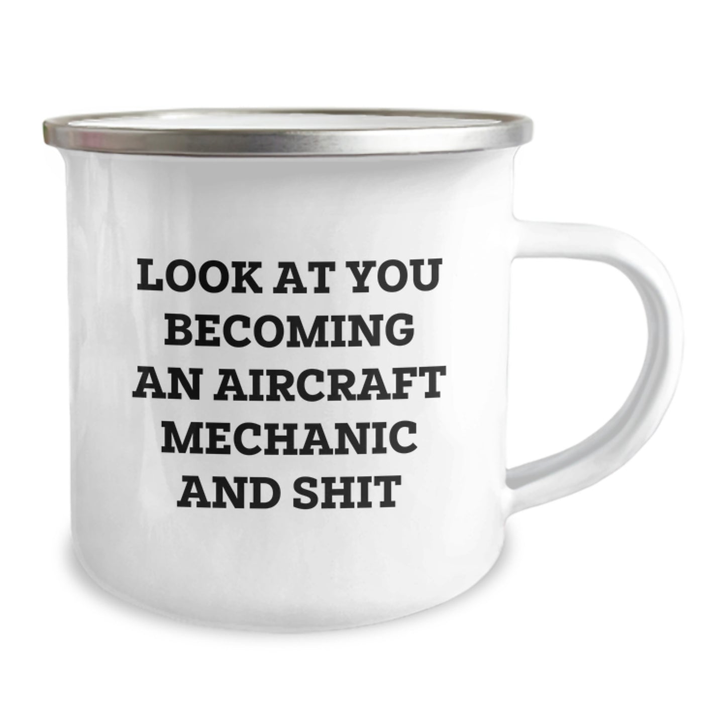 Funny Aircraft Mechanic Gifts for Him, Unique Camping Mug with Inspirational Quote, Gifts from Friends for Aircraft Mechanic Christmas Unique Gifts - Image 2