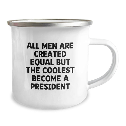President Funny Camping Mug Gifts for Him Birthday Unique Presents from Family Friends - Image 2