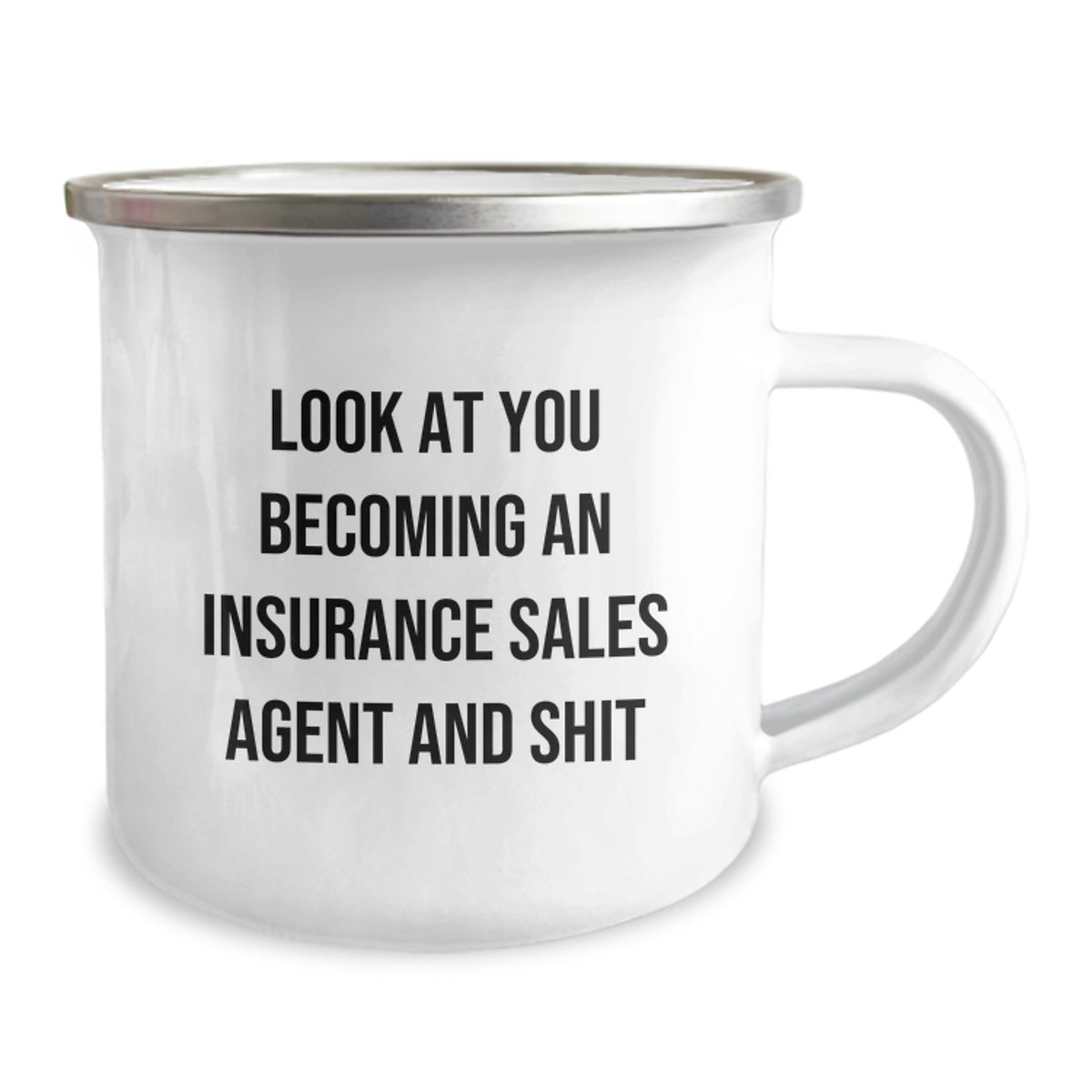 Birthday Gift for Her Insurance Sales Agent Camping Mug Present - Image 2