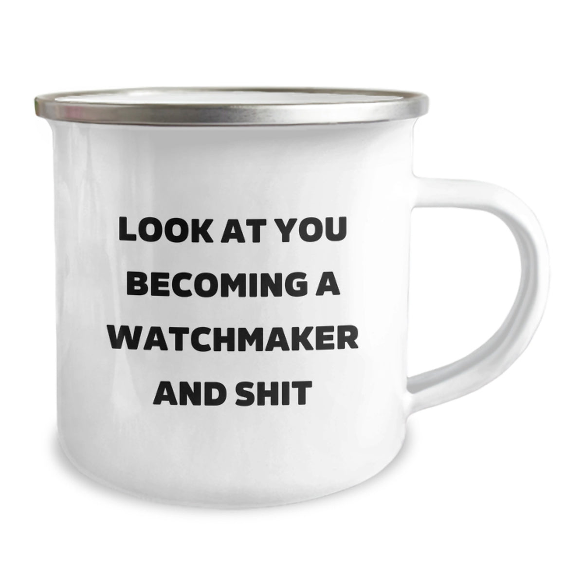 Funny Watchmaker Gifts from Men, Unique Camping Mug for Watchmaker Enthusiasts, Christmas Unique Gifts for Friends - Image 2