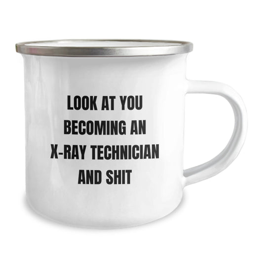 X-Ray Technician Keepsake Camping Mug for Him Graduation Gift - Image 2