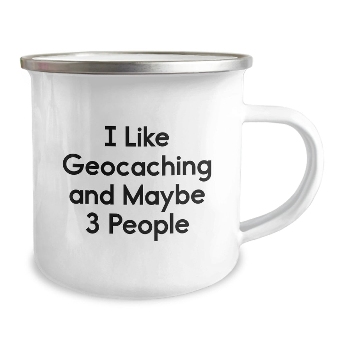 Geocaching Camping Mug Gift for Him - I Like Geocaching Keepsake - Image 2