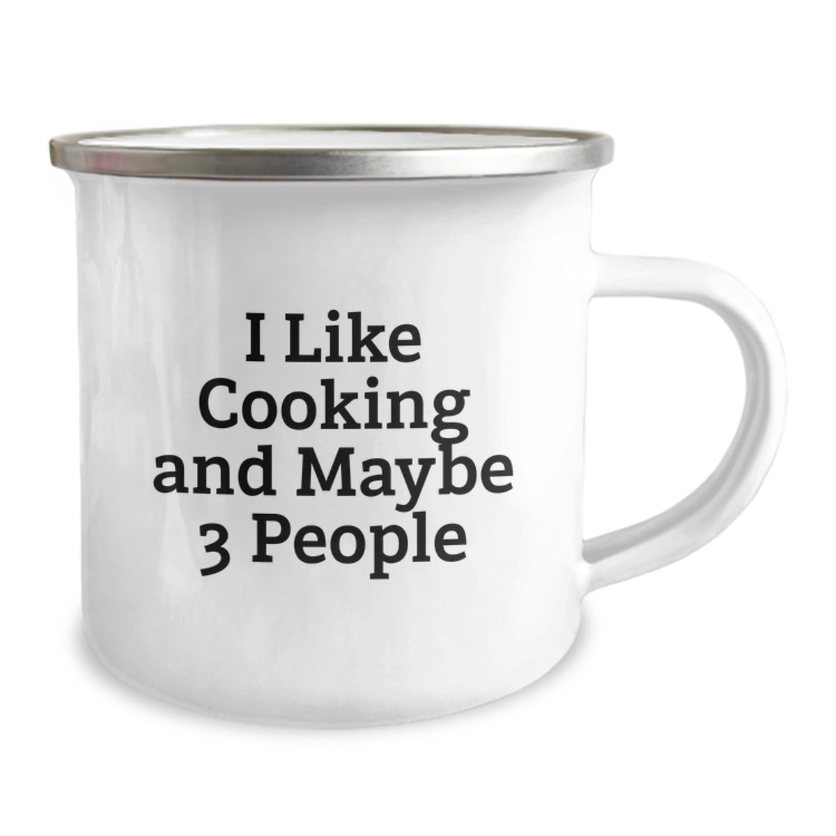 Cooking Keepsake Camping Mug Gift for Him - I Like Cooking Quote - Image 2
