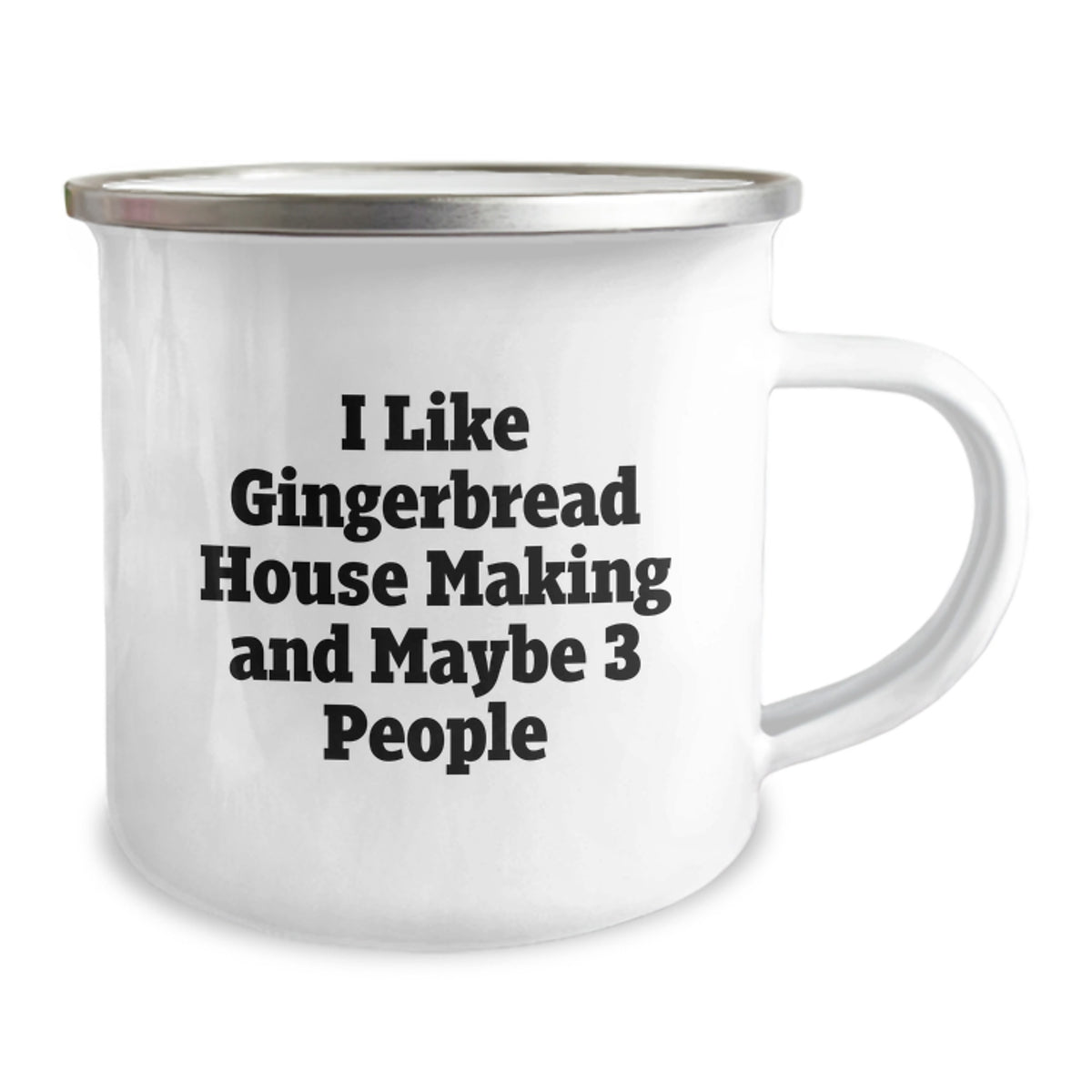 Gingerbread House Making Gift for Him - Whimsical Quote Keepsake Camping - Image 2